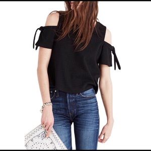 Madewell cropped shirt